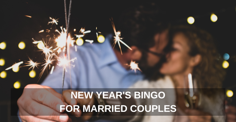 NEW YEAR'S BINGO FOR MARRIED COUPLES